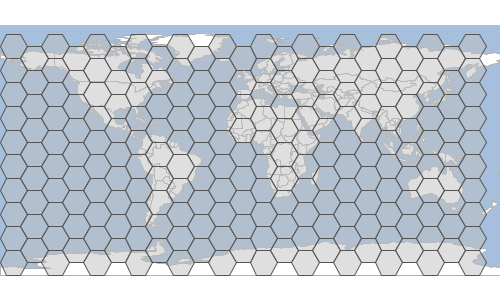 geoc vector graticule hexagon command