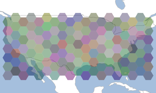 layer graticule hexagon customschema